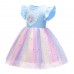 【3Y-11Y】Girl Unicorn Princess Dress - 33274