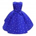 【2Y-11Y】Girls Sweet Polka Dot Print Sleeveless Princess Dress - 3618