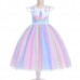 【2Y-11Y】Girls Net Yarn Unicorn Princess Dress