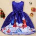 【2Y-9Y】Girls Christmas Sleeveless Princess Dress