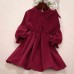 Sweet Red Bow Mom Girl Matching Dress - 13128