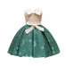 【3Y-11Y】Girl Sweet Bow Sleeveless Princess Dress