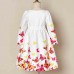 Sweet Butterfly Print Mom Girl Matching Dress - 13150