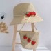 Sweet Strawberry Hat and Bag Set