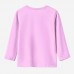 【12M-9Y】Girl Cartoon Bear Print Cotton Stain Resistant Long Sleeve T-shirt