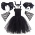 【12M-13Y】5-piece Girl Witch Cosplay Princess Dress