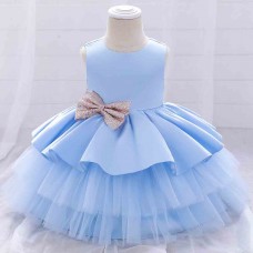 【6M-11Y】Girls Cake Princess Christening Gown - 3625