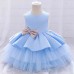 【6M-11Y】Girls Cake Princess Christening Gown - 3625