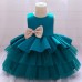 【6M-11Y】Girls Cake Princess Christening Gown - 3625