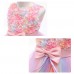 【12M-11Y】Girls Applique Gradient Mesh Sleeveless Princess Dress - 3607